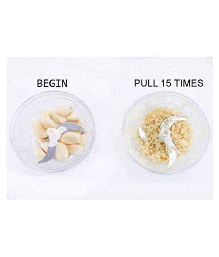 Easy Spin Quick Cutter - Hand Meat Grinder Mixer Food Processor Food Processer, (Multi Color)