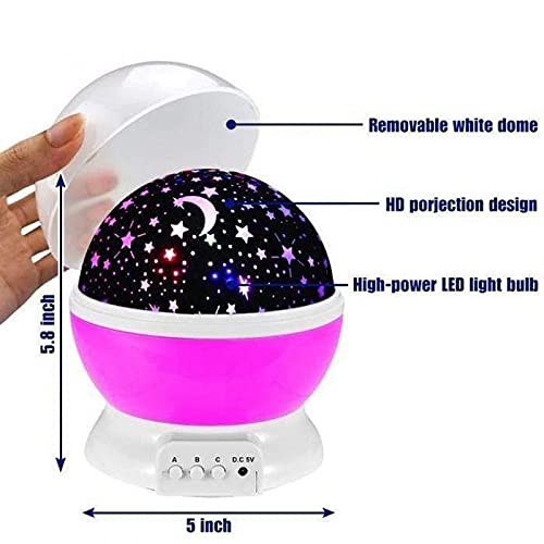 Galaxy Sky Star Master Projector Night Light - 360 Rotation Starry Sky Projector Night Lamp