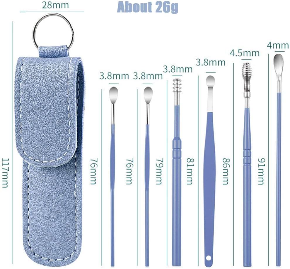 6 pcs Ear Wax Removal Kit-Stainless Steel Tool