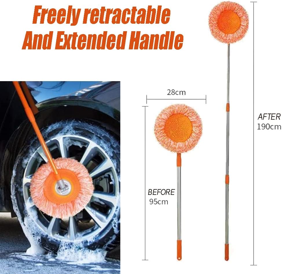 360° Rotatable Sunflower Dust Mop