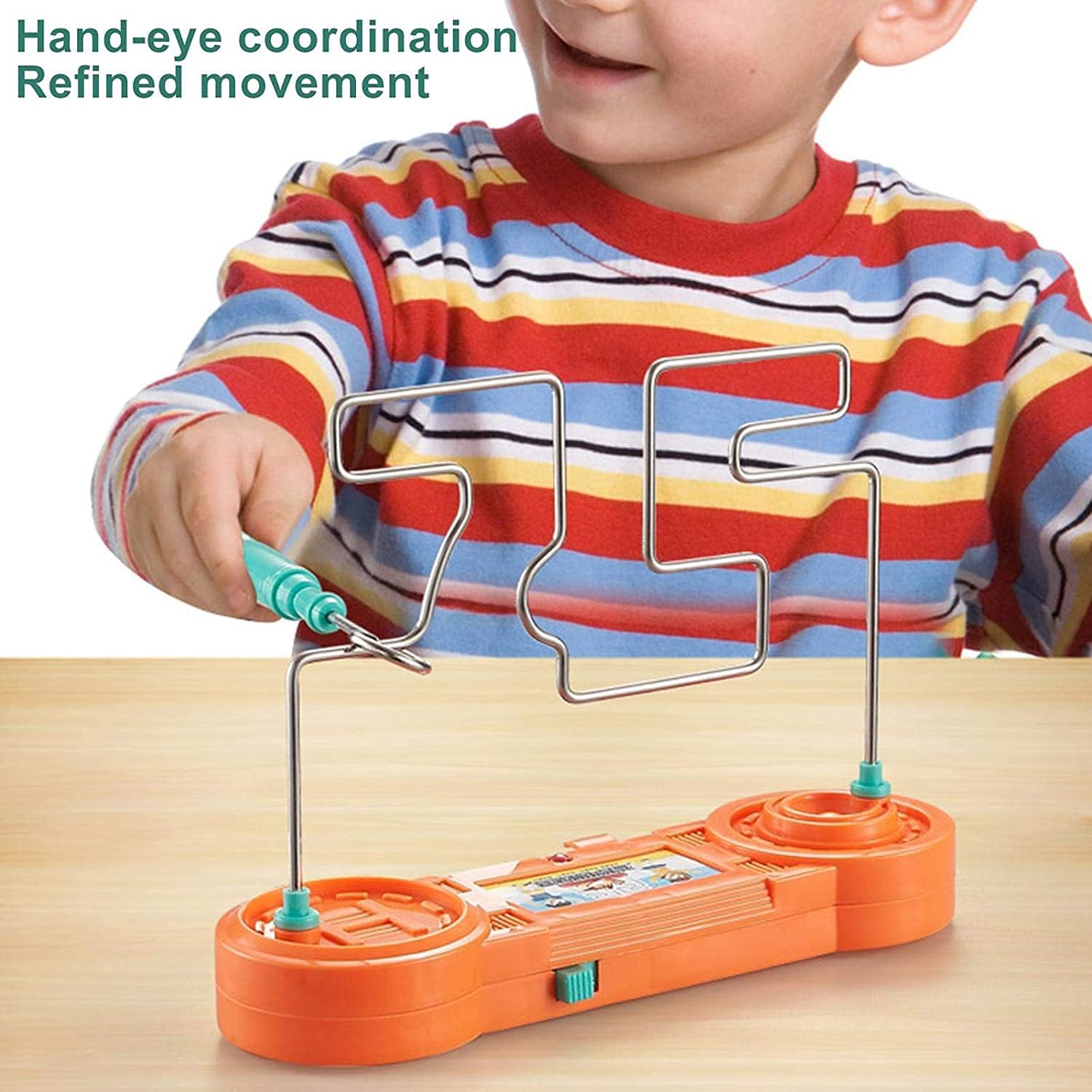Electric Shock Maze Game Intellectual Development Toys Electric Bump Maze Game
