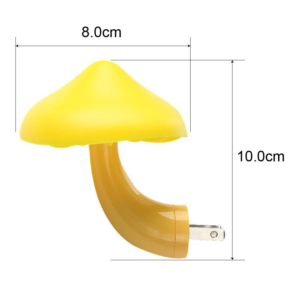 Mushroom Night Lights Energy Saving Wall Lamp
