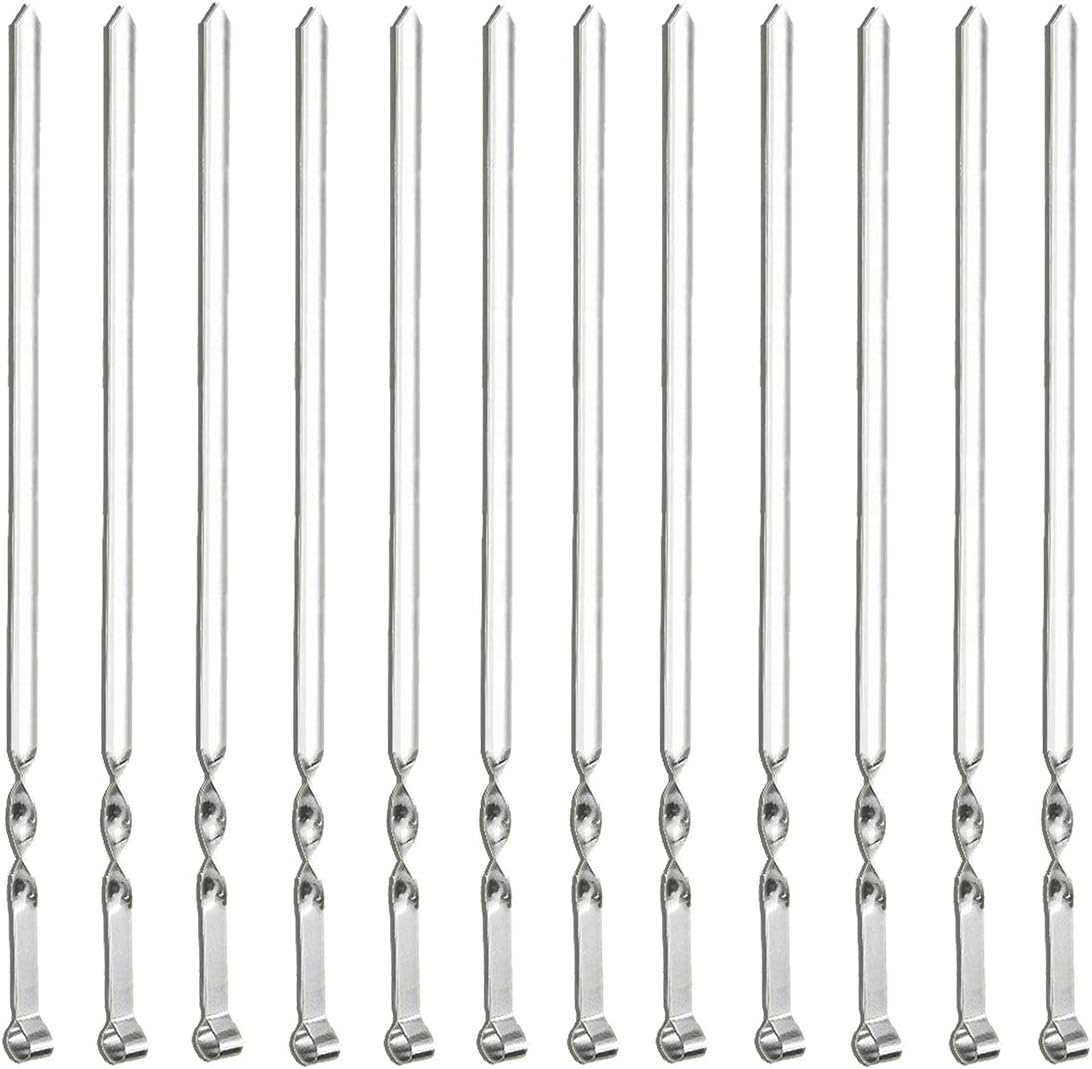 Barbecue Skewers Stainless Steel Sticks (Pack of 6)