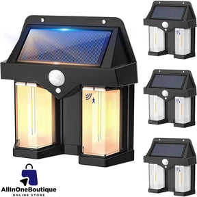 New Solar Sensor Light, , Wireless, Waterproof Exterior Lighting