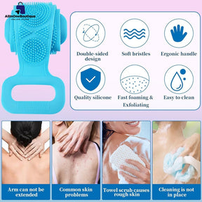 Back Bath Belt Silicone