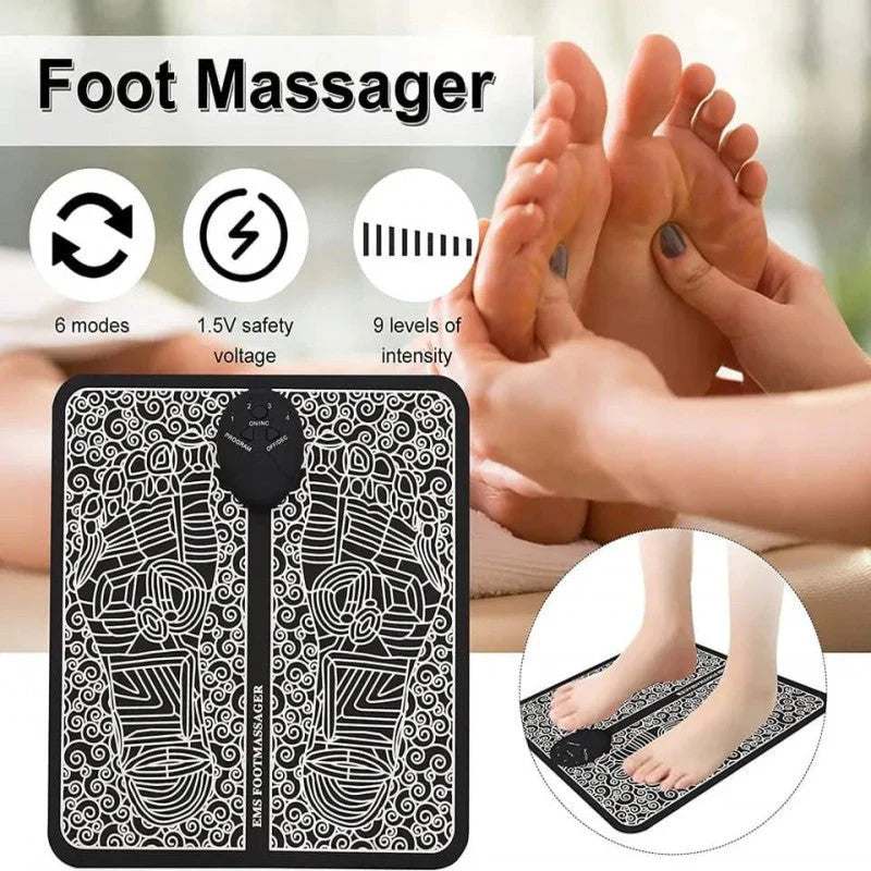 EMS Foot Massager Relax Stiffness Muscles Foot Pain Relief